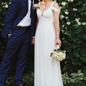 Lulu white maxi dress